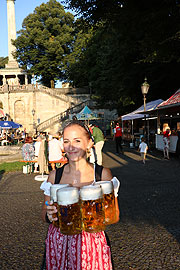 Friedensengelfest mit Augustiner Bier (Bild: Martin Schmitz)